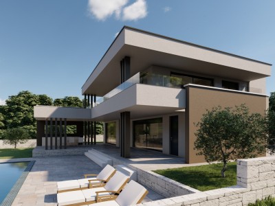 Luxury Villa surrounded by nature near Lovrečica - at the stage of construction 9