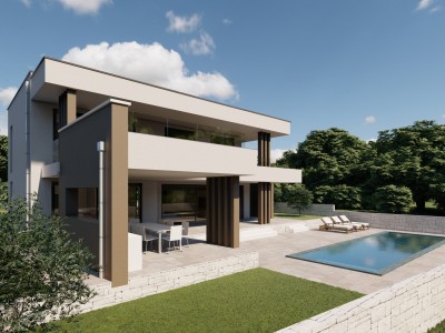 Luxury Villa surrounded by nature near Lovrečica - at the stage of construction 7