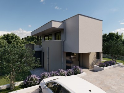 Luxury Villa surrounded by nature near Lovrečica - at the stage of construction 10