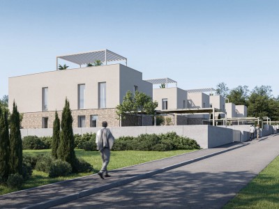 House with a sea view in the vicinity of Novigrad - at the stage of construction 30