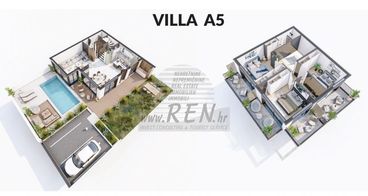 Luxury semi-detached house near the sea - at the stage of construction 7