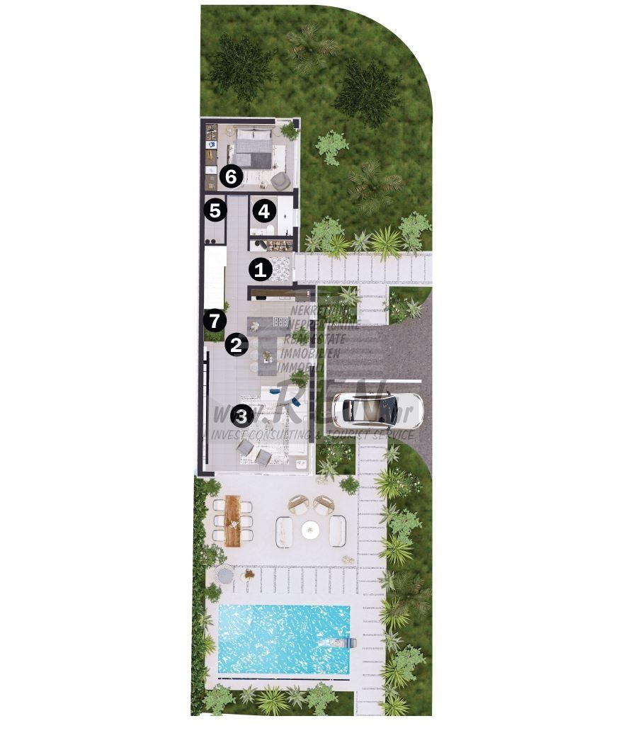 Luxury semi-detached house near the sea - at the stage of construction 8