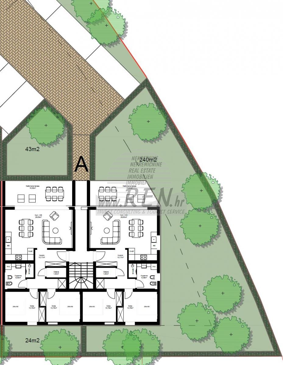 Wohnung in der Nähe von Poreč - in Gebäude 10