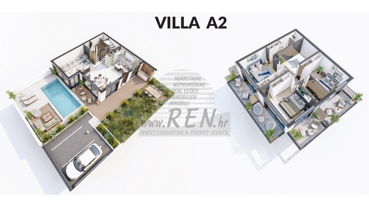 Luxury semi-detached house near the sea - at the stage of construction 7