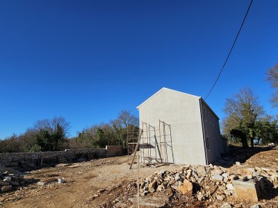 House with swimming pool near Grožnjan - at the stage of construction 8