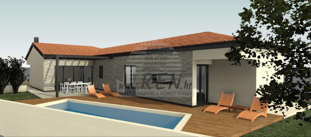 Casa con piscina in costruzione vicino a Verteneglio - nella fase di costruzione 1