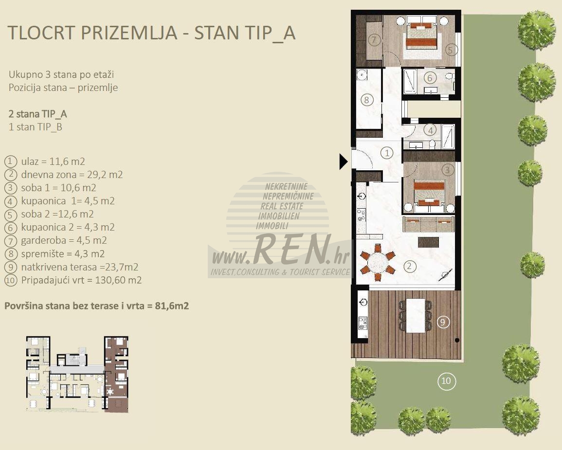 Exklusive Wohnung mit Garten in Novigrad 9
