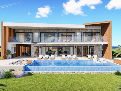 Luxury villa with sea view near Poreč - at the stage of construction 5