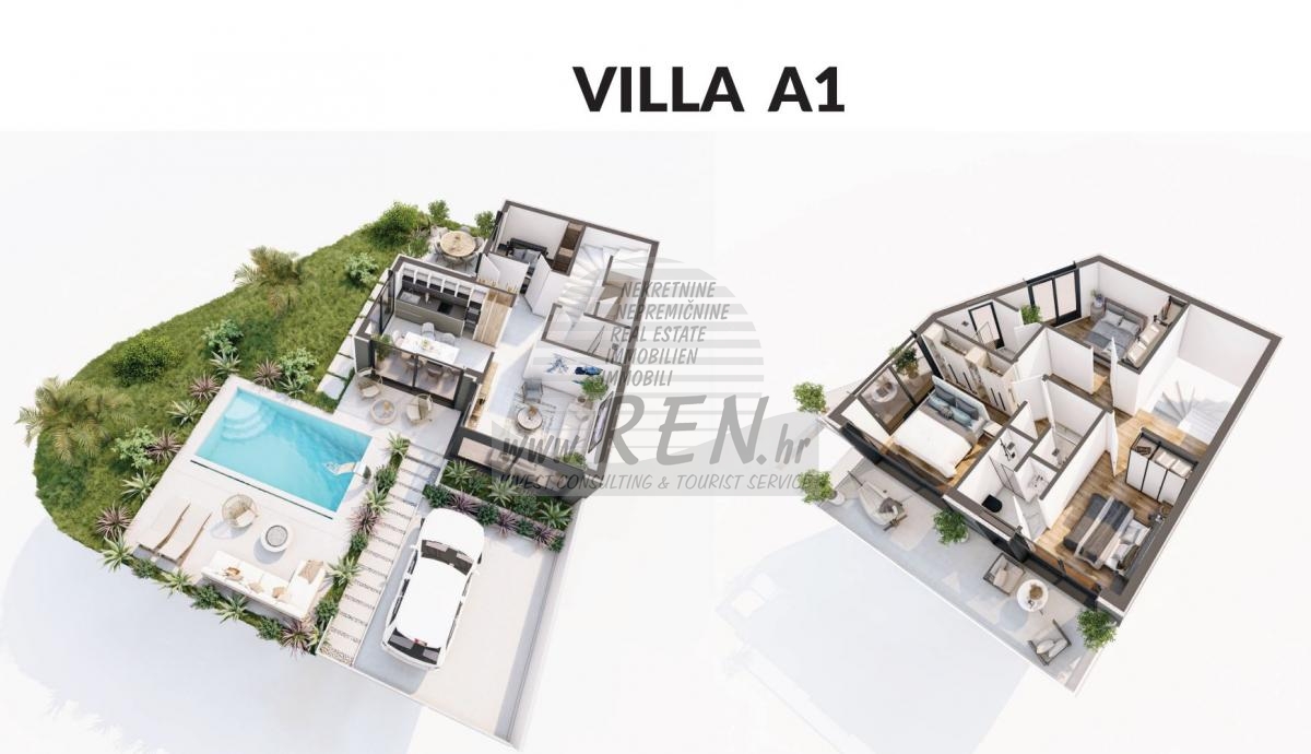Luxury semi-detached house near the sea - at the stage of construction 7