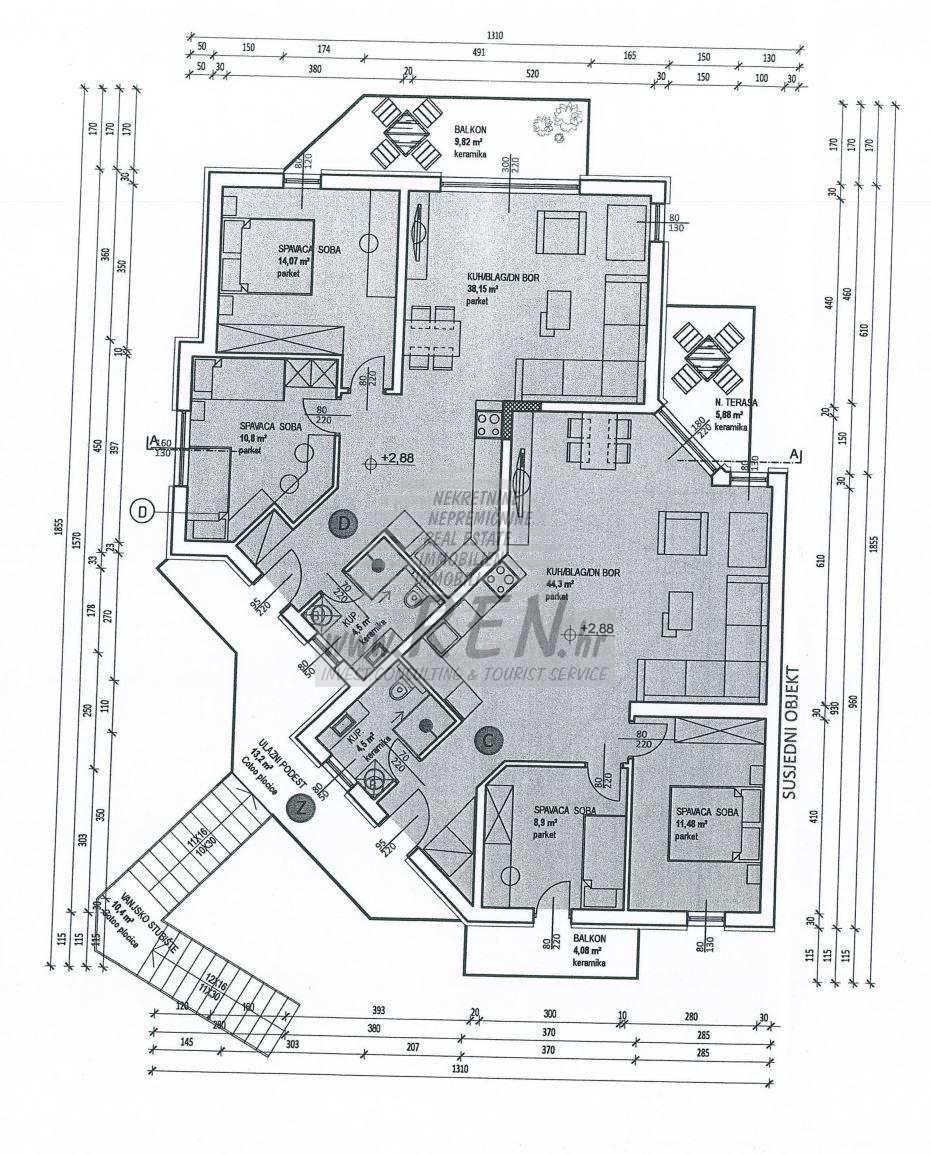 Wohnung in der Nähe von Umag - in Gebäude 11