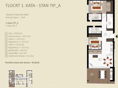 Exclusive apartment with sea view in Novigrad - at the stage of construction 10
