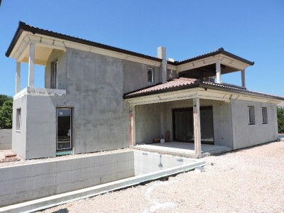 Hiša v okolici Buja - v fazi gradnje 3