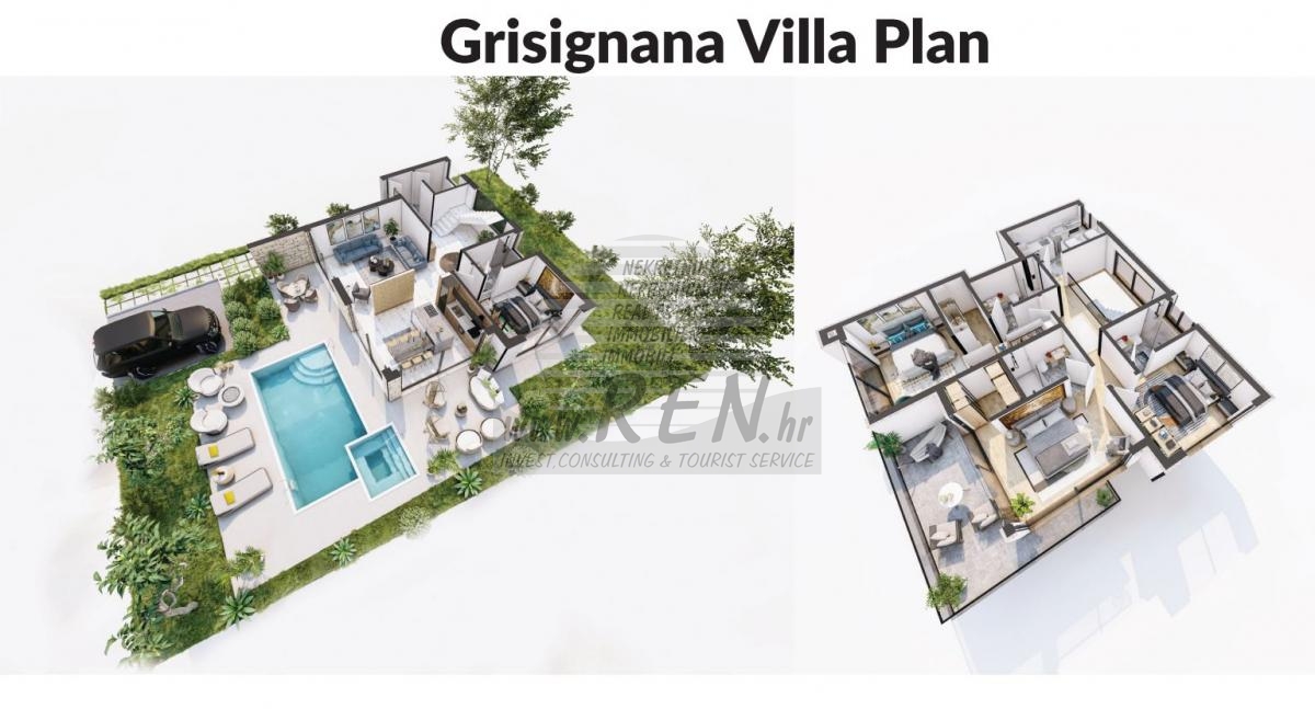 Luksuzna vila z bazenom blizu morja - v fazi gradnje 7