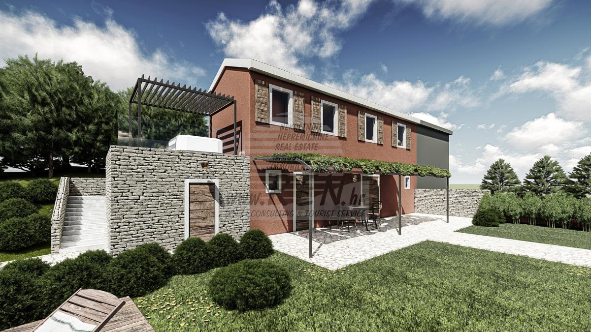 Steinhaus in der Nähe von Motovun 7