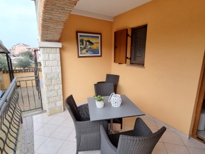 Semi-detached house, fully furnished, 2 km from the sea