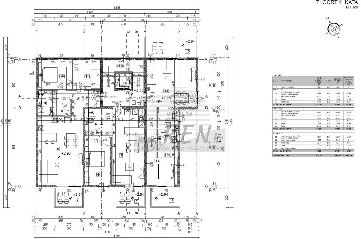 Apartment near Poreč - at the stage of construction 1
