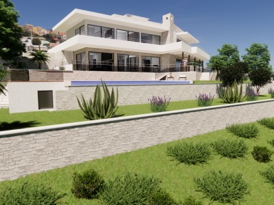 Villa di lusso con una vista unica in Istria - nella fase di costruzione 3