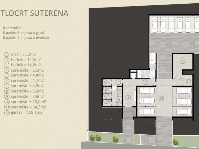Exclusive apartment with a garden in Novigrad - at the stage of construction 11
