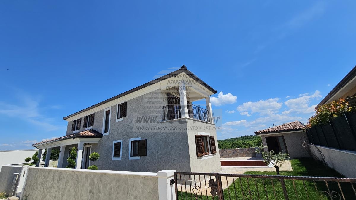 House with pool near Buje - at the stage of construction 20