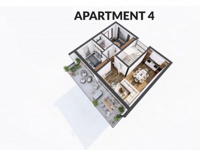 Luxury apartment near the sea with a sea view - at the stage of construction 7
