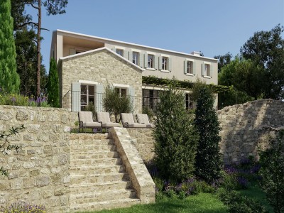 Stone villa near Novigrad - at the stage of construction 8