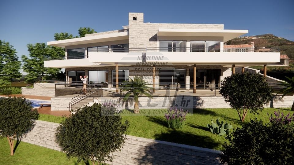 Luxury Villa with a unique view in Istria - at the stage of construction 24