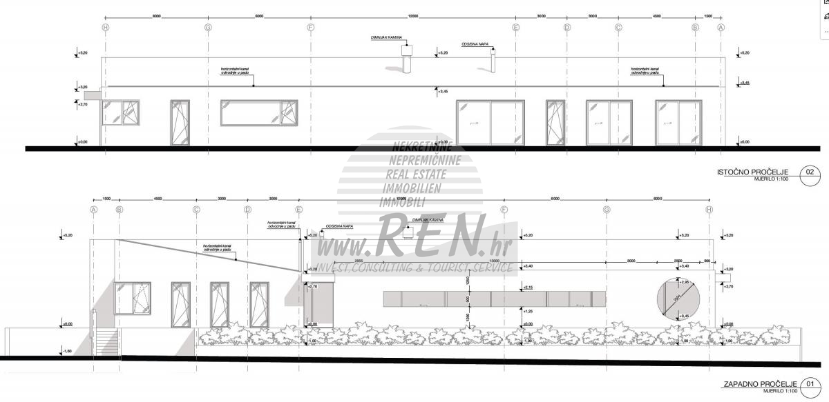 Progetto Moderno in Zona Tranquilla vicino a Buie – Terreno Edificabile con Progetto Concettuale 5