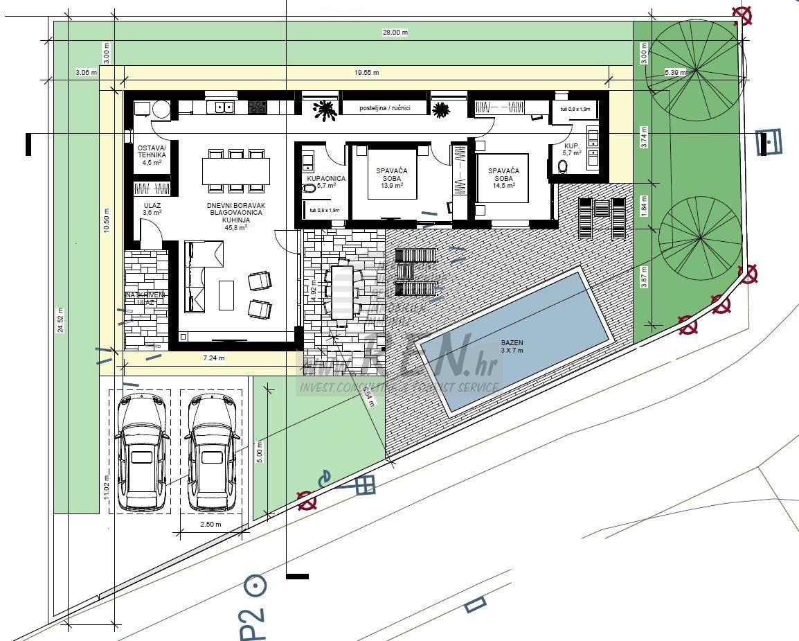 Casa con piscina in costruzione vicino a Verteneglio - nella fase di costruzione 4