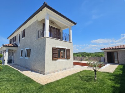 House with pool near Buje - at the stage of construction 3