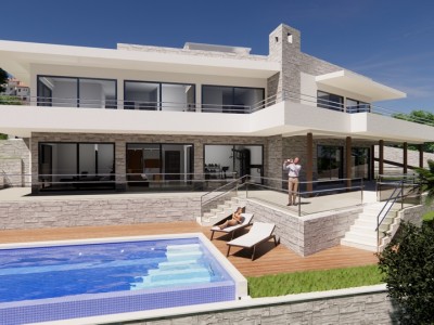 Luxury Villa with a unique view in Istria - at the stage of construction 4