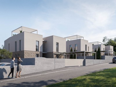 House near the sea in the vicinity of Novigrad - at the stage of construction 2