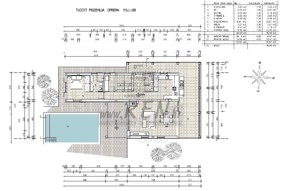 House with pool near Buje - at the stage of construction 24