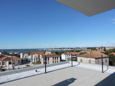 Apartment in Umag with roof terrace - top location 150 m form the sea!