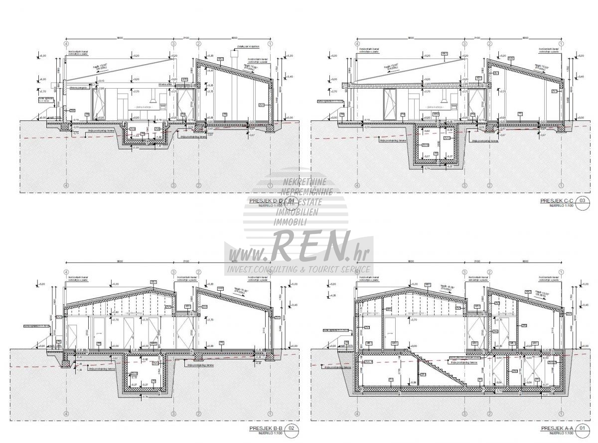 Progetto Moderno in Zona Tranquilla vicino a Buie – Terreno Edificabile con Progetto Concettuale 9