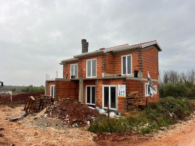 House near Buje - at the stage of construction 5