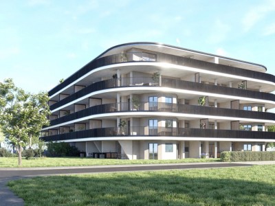 Appartamento di nuova costruzione con giardino privato nel centro di Umago 2