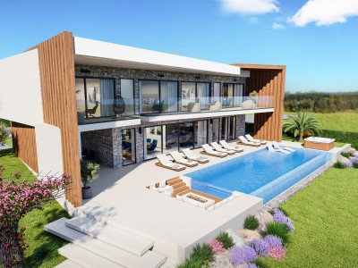 Luxury villa with sea view near Poreč - at the stage of construction 3