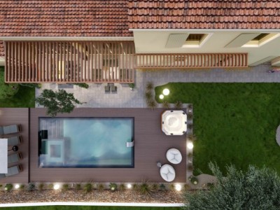 Casa con piscina vicino a Grisignana - nella fase di costruzione 4