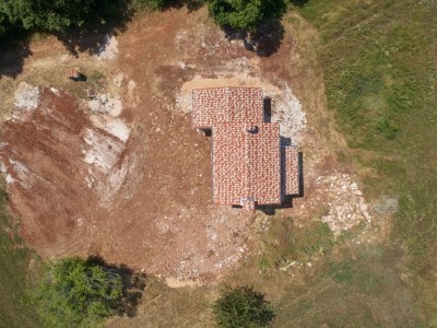 Hiša v okolici Novigrada - v fazi gradnje 16