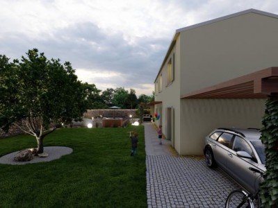 House with swimming pool near Grožnjan - at the stage of construction 3