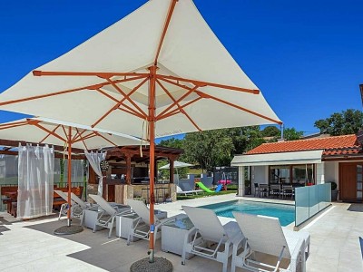House with swimming pool near Brtonigla 3