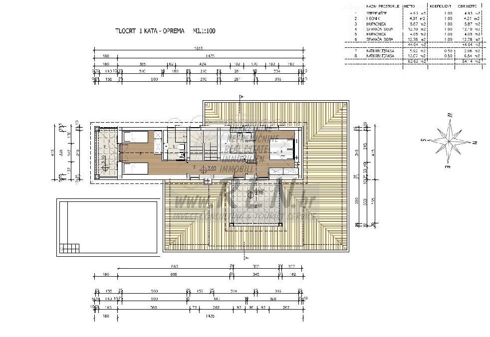 House with pool near Buje - at the stage of construction 25