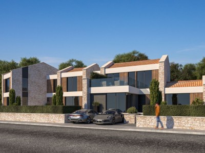 House with a view of the sea in the vicinity of Umag - at the stage of construction 2