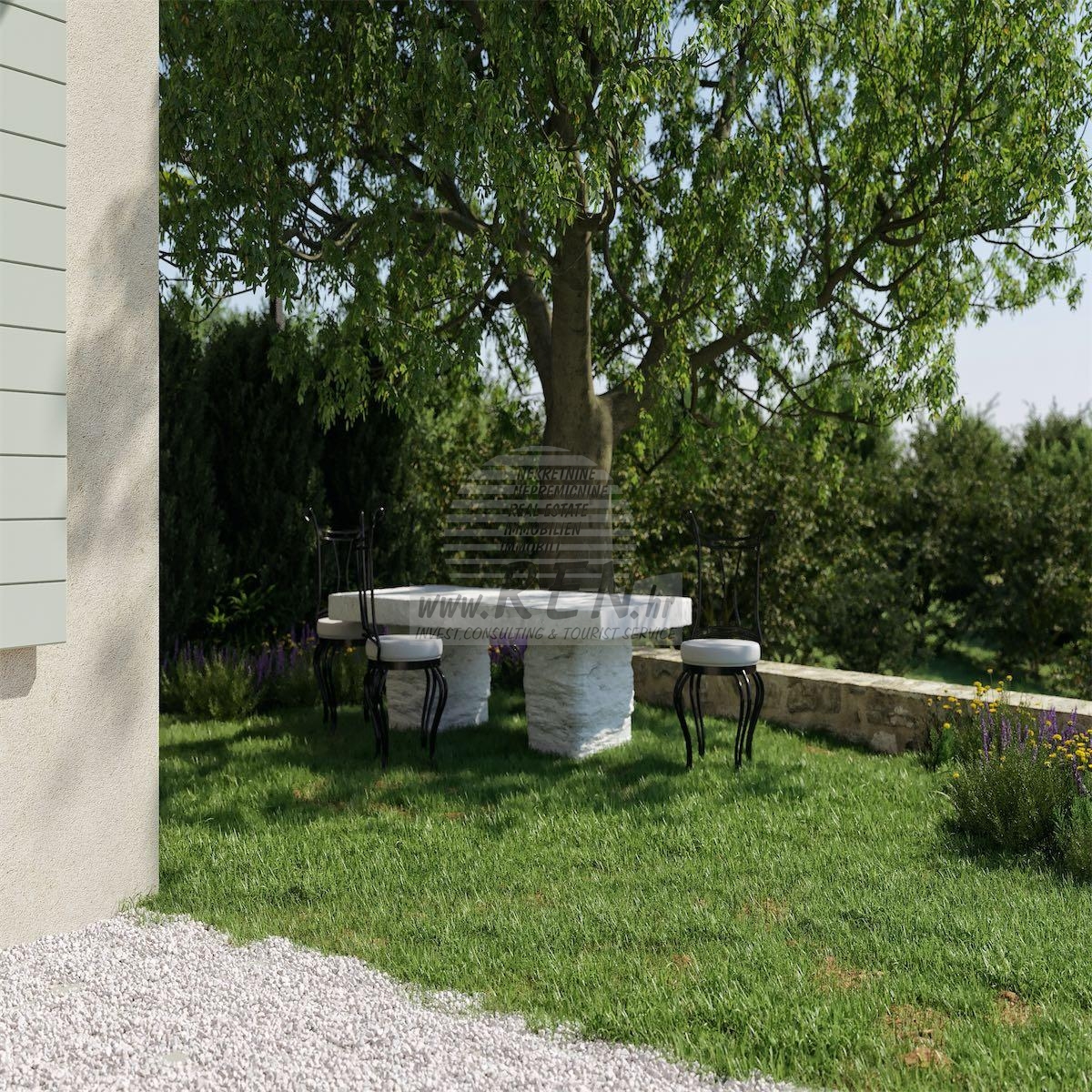 Stone villa near Novigrad - at the stage of construction 13