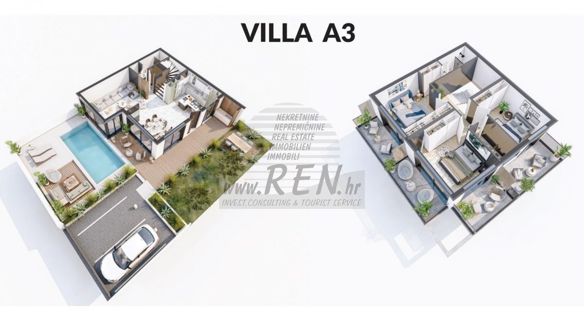 Luxury semi-detached house near the sea - at the stage of construction 7