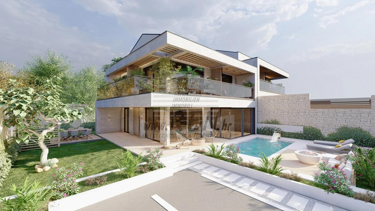 Luxury semi-detached house near the sea - at the stage of construction 2