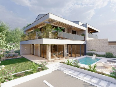 Luxury semi-detached house near the sea - at the stage of construction 2