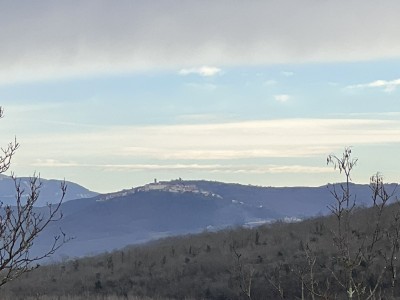 Zemljište na brdu sa pogledom na Motovun 5