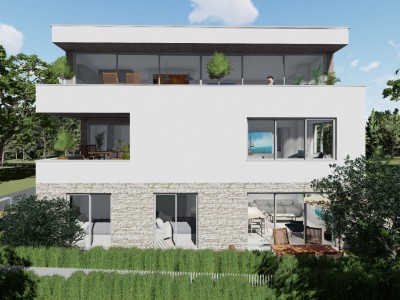 Luxury apartment in the center of Umag - at the stage of construction