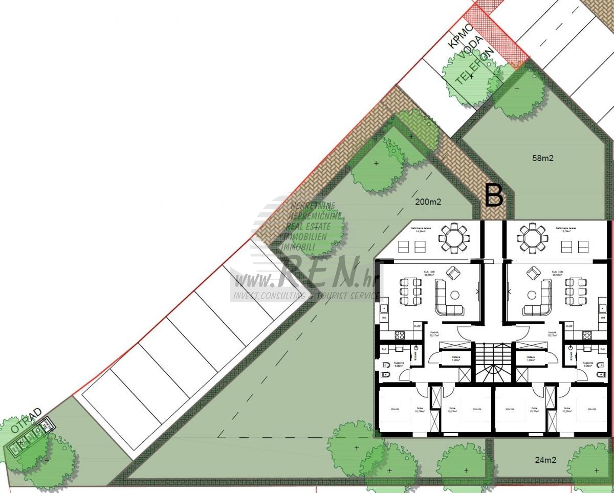 Wohnung in der Nähe von Poreč - in Gebäude 10
